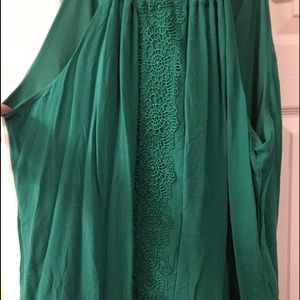 Halter style lace top